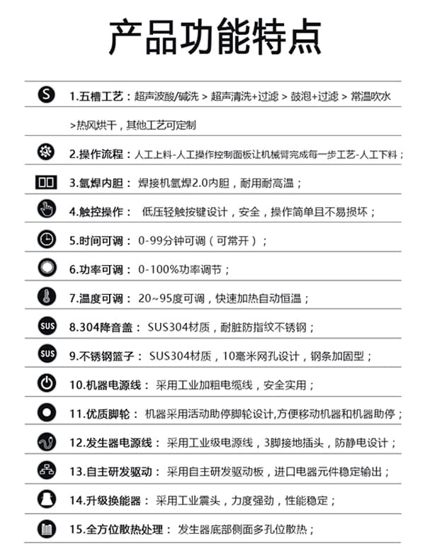 半自動超聲波清洗機(jī)